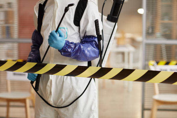 Professional Biohazard Cleanup technician working in Orlando, FL